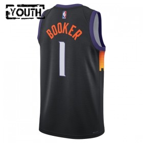 Dječji NBA Dres Phoenix Suns Devin Booker Nike 2025-26 City Edition Crno Swingman